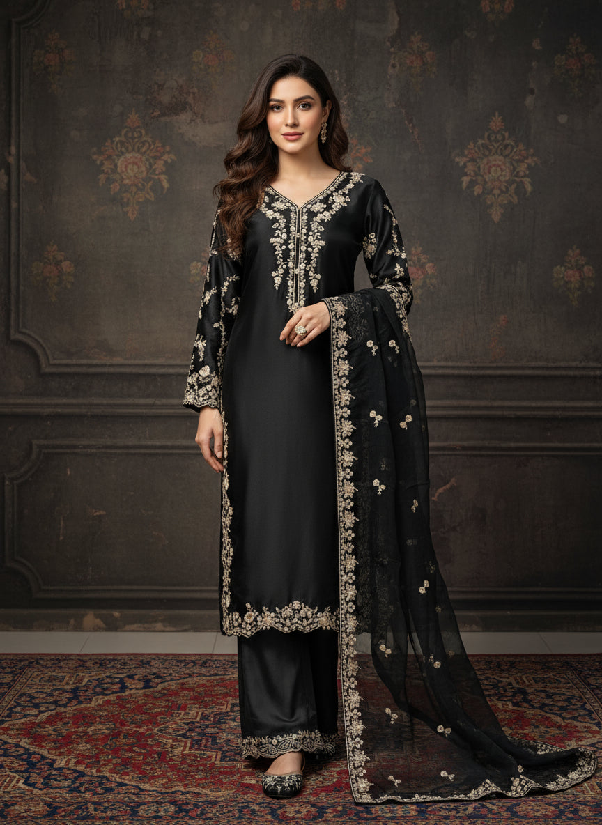 Sherrys Silk - Black