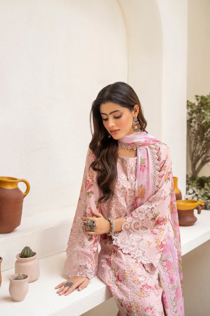 Karma Aaina Vol-2 1506 Crepe Pink
