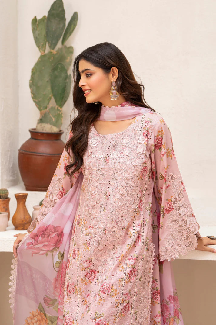 Karma Aaina Vol-2 1506 Crepe Pink