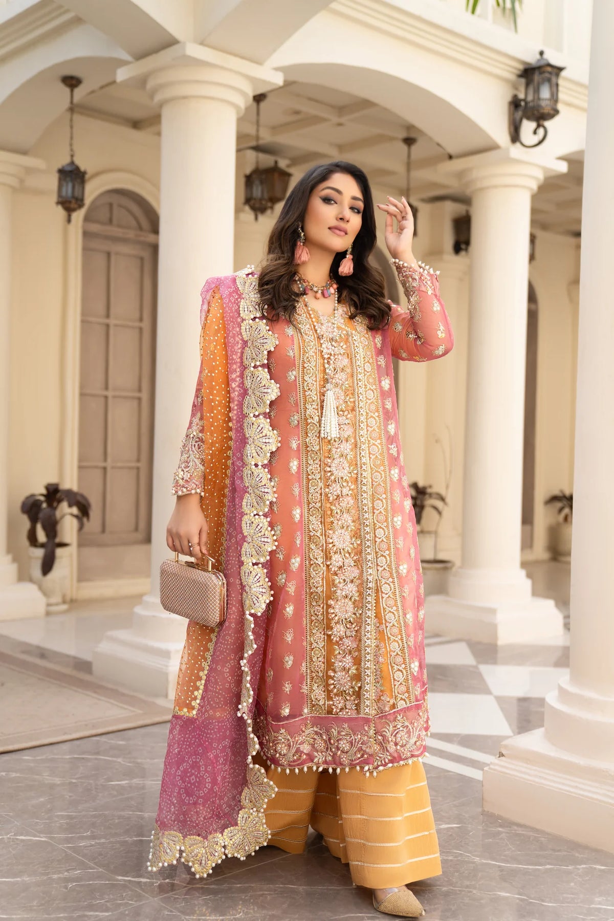 ARWAH ORGANZA LUXURY FORMAL DRESS VA2 - Sherry's wardrobe