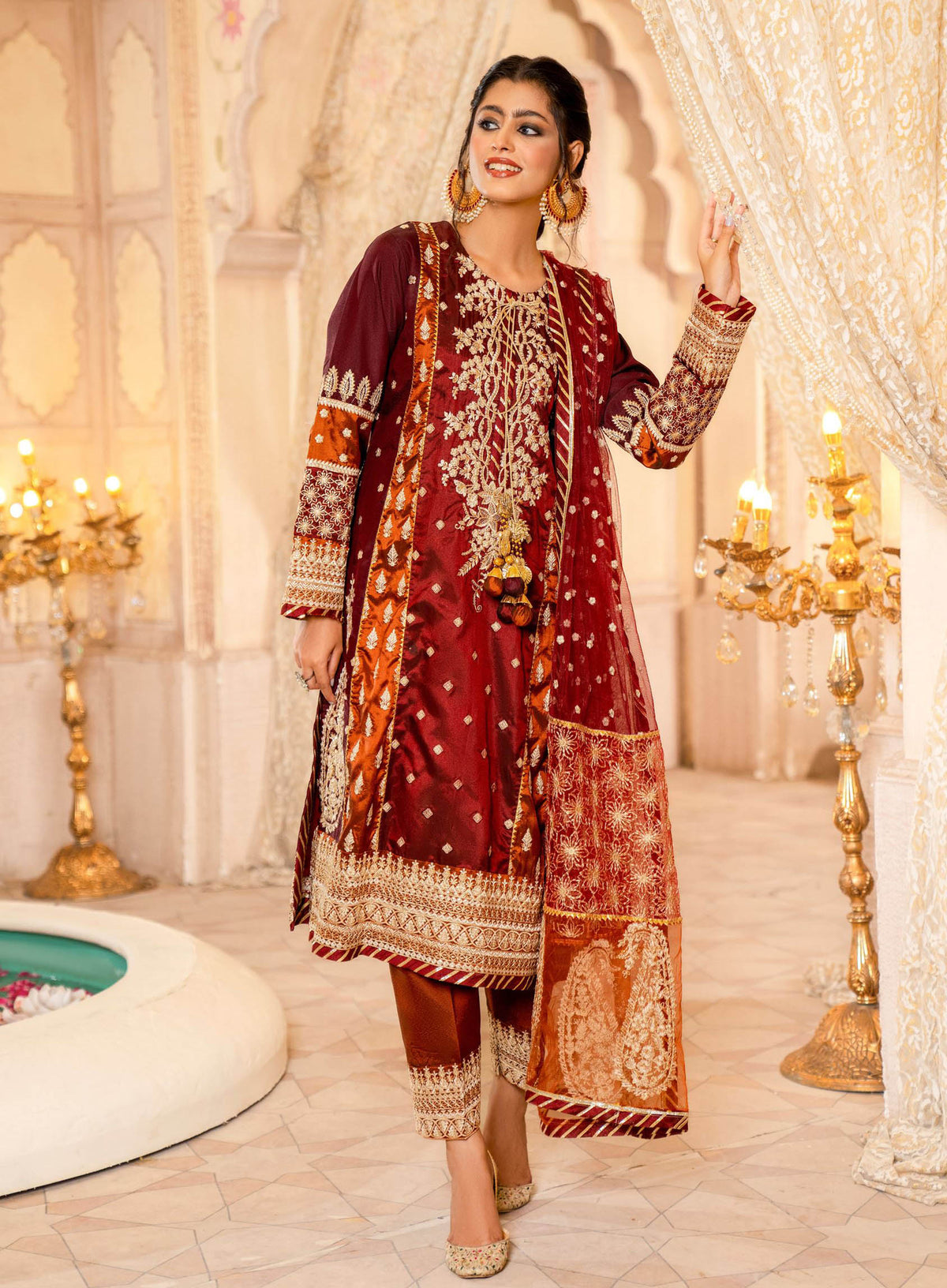 KCS-F-412-Red - Sherry's wardrobe