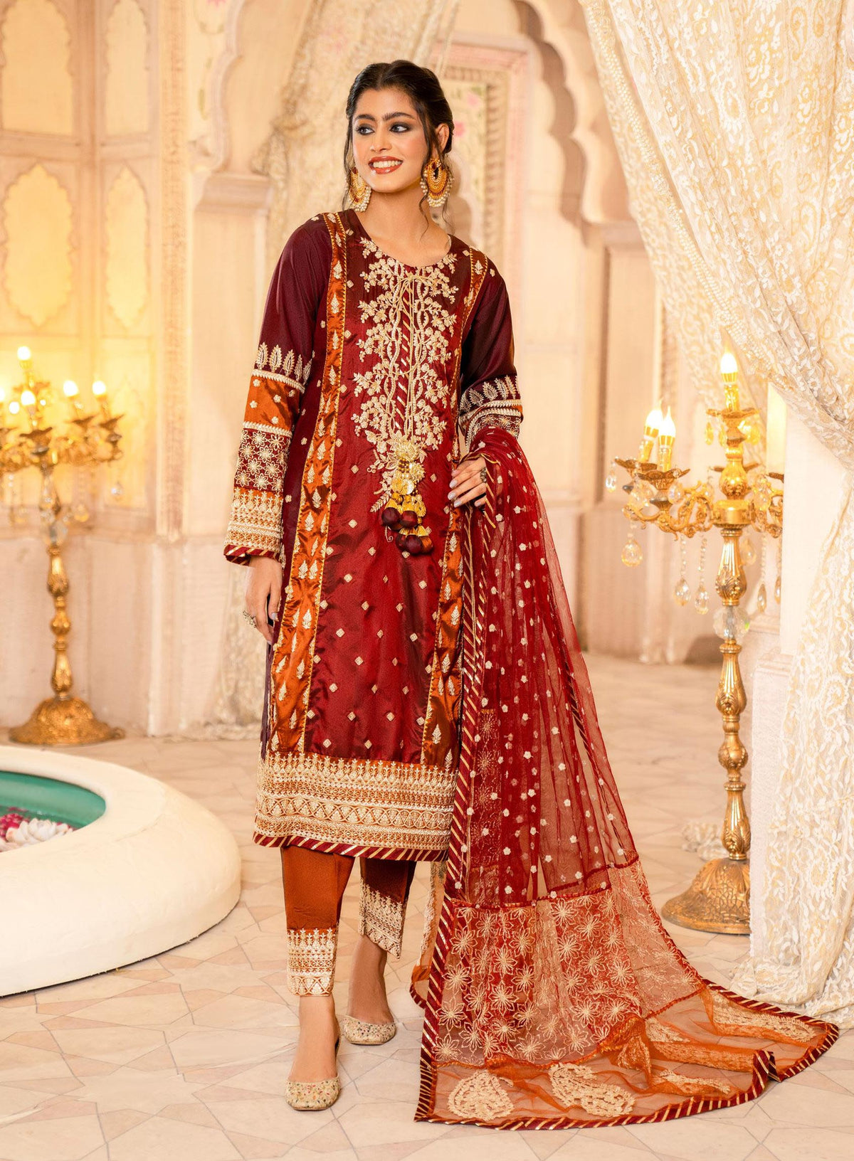 KCS-F-412-Red - Sherry's wardrobe