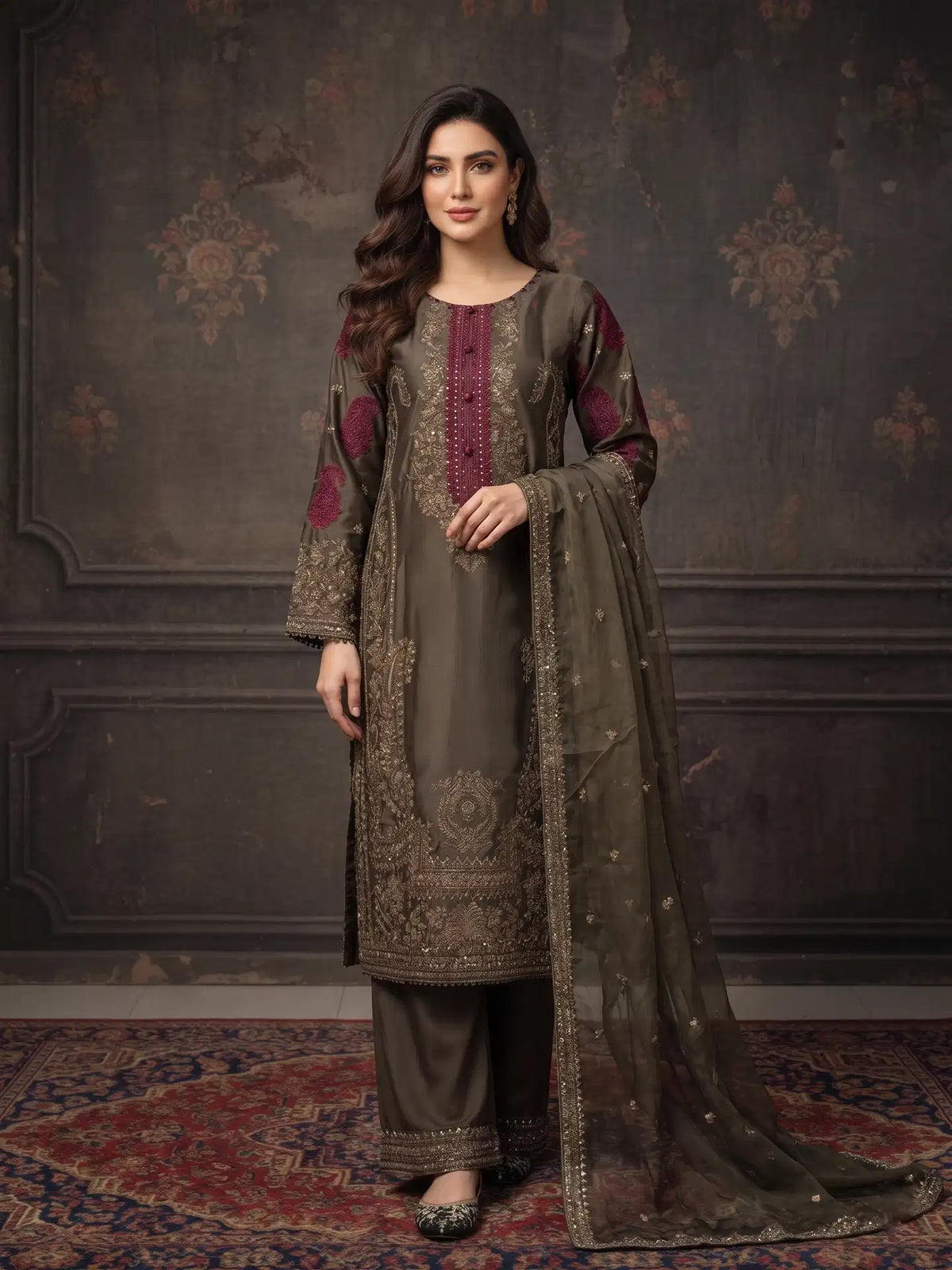 Sherrys Silk - Bronze Sienna