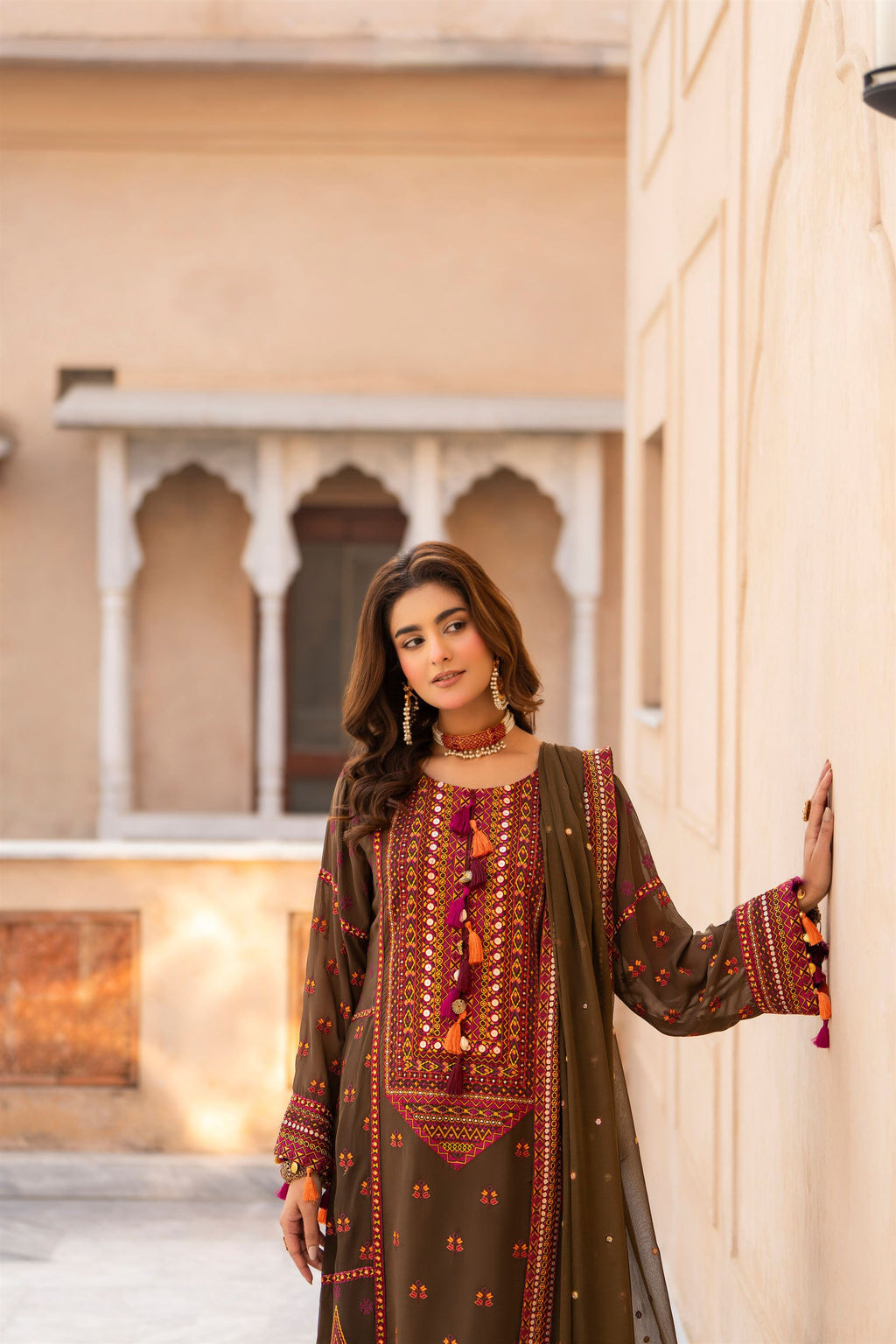 Karma Hayat - F-495 Antique olive