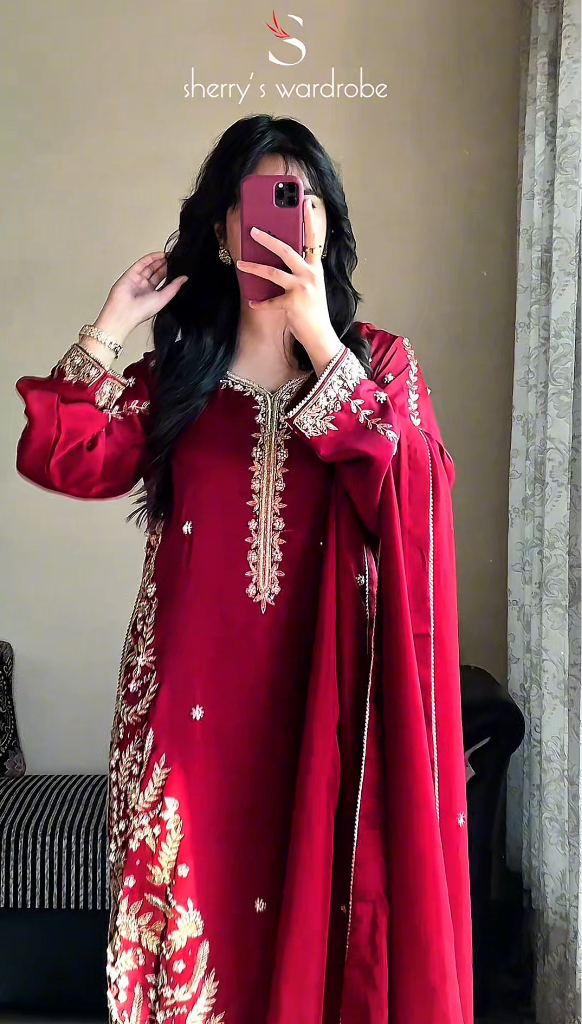 Mystic Mehroon -RR 10 SILK