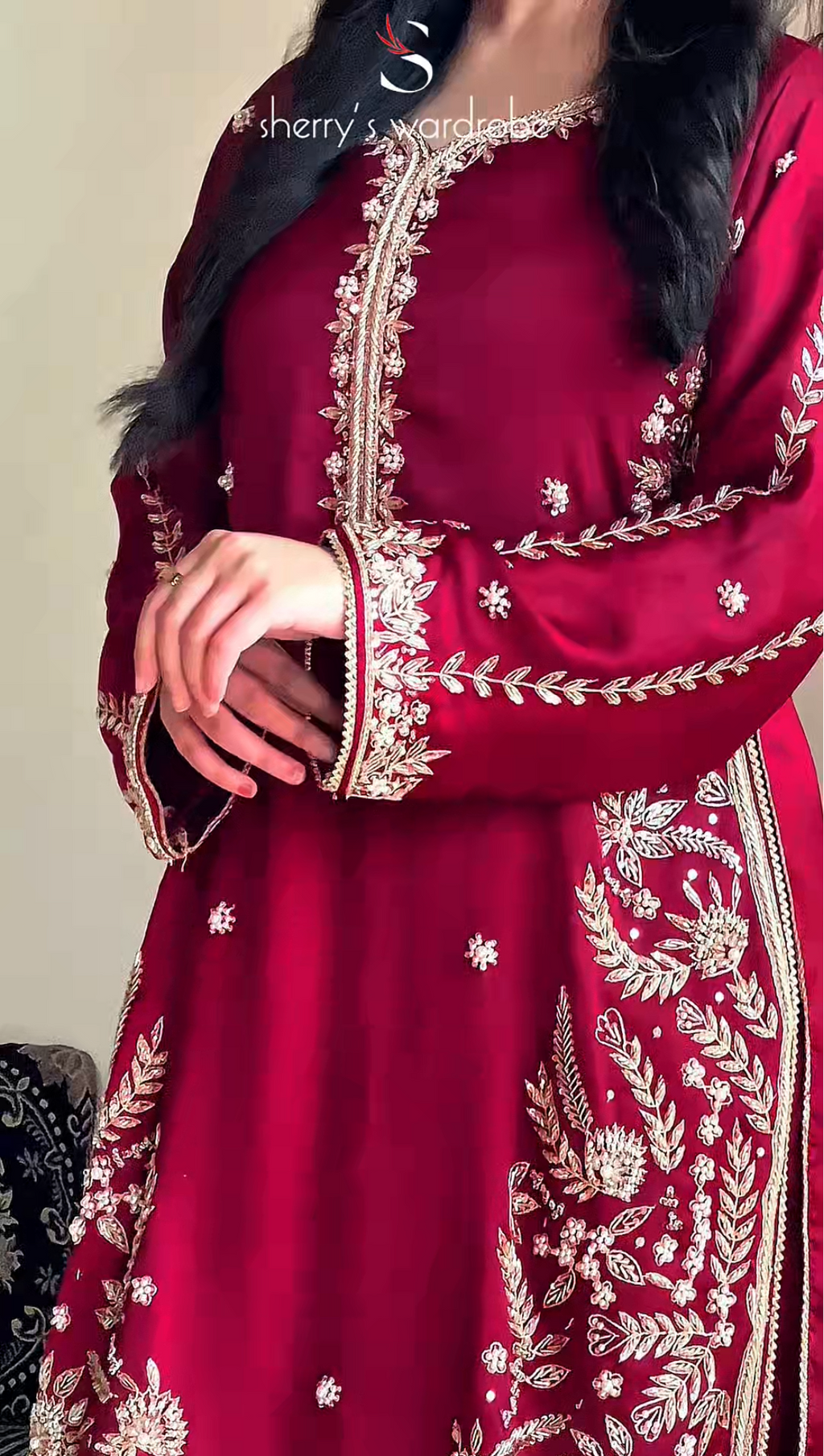 Mystic Mehroon -RR 10 SILK
