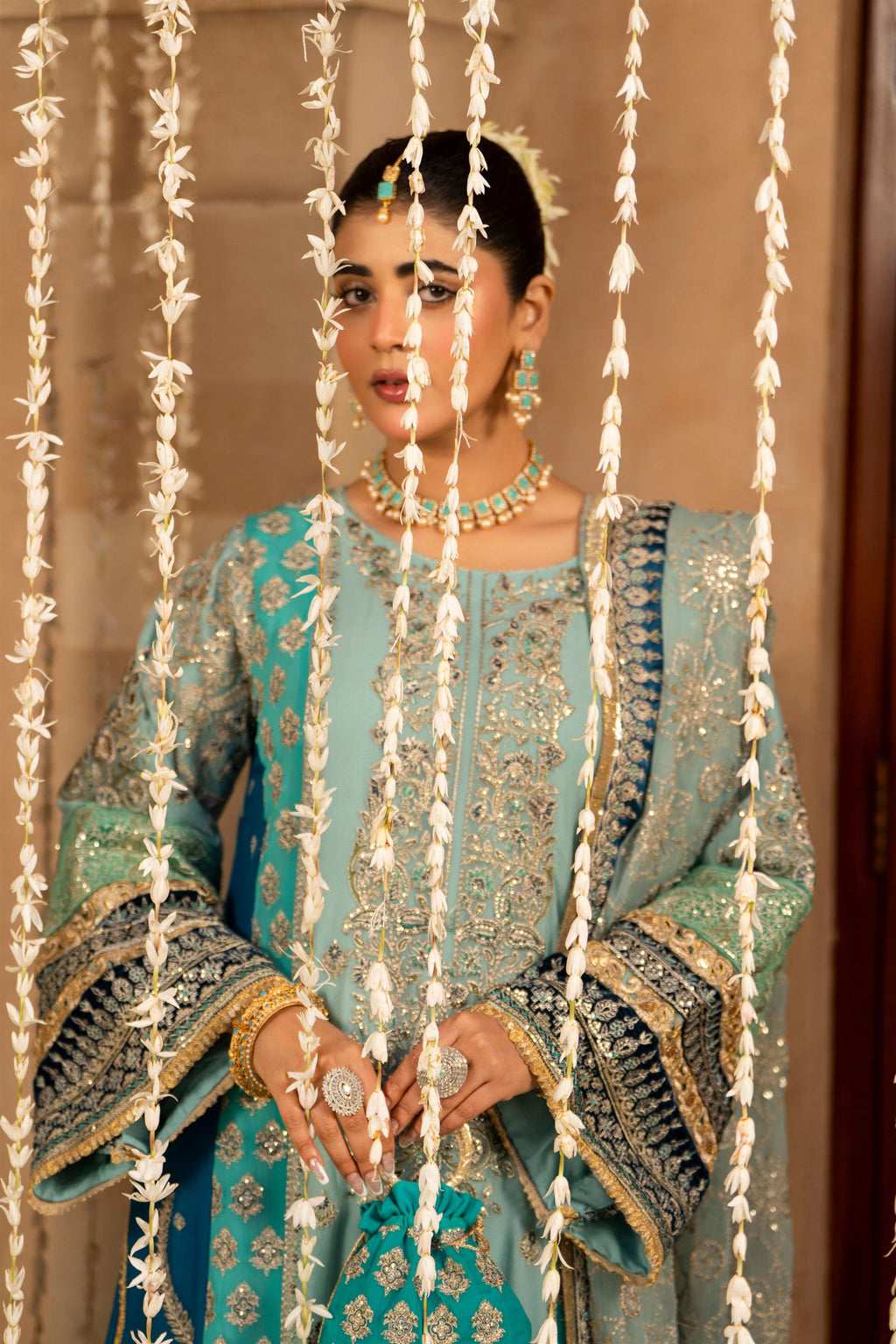 Karma Jahanara - F-501 Sky Blue