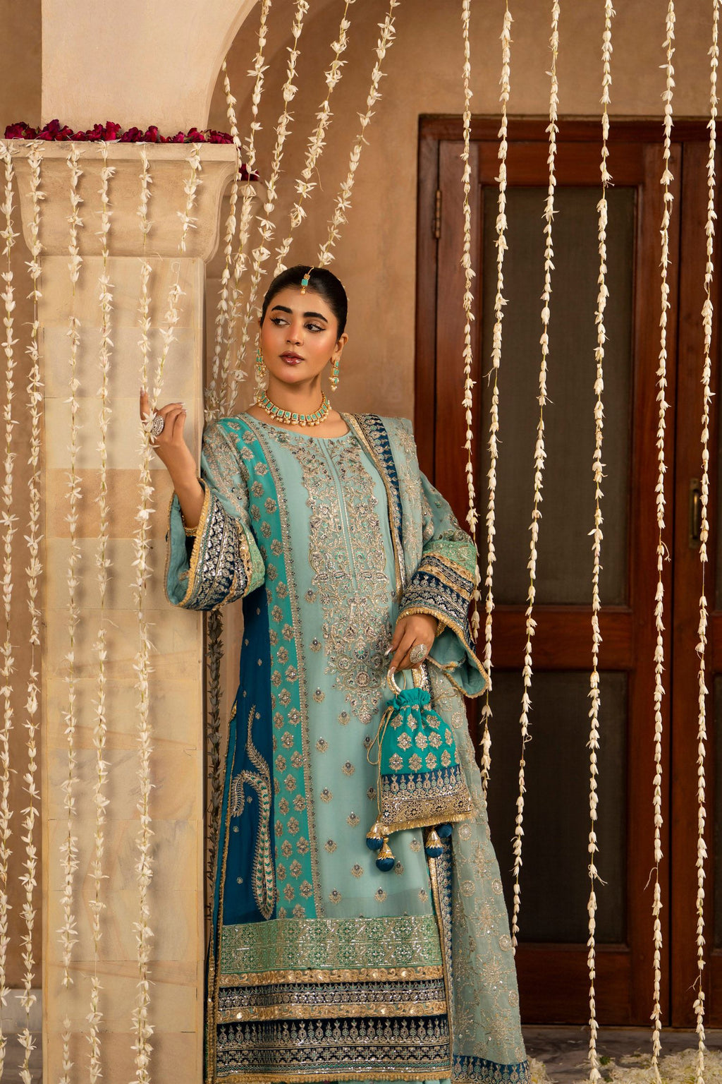 Karma Jahanara - F-501 Sky Blue
