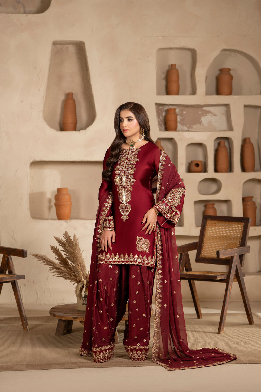 KC - F-534 - WINE RED