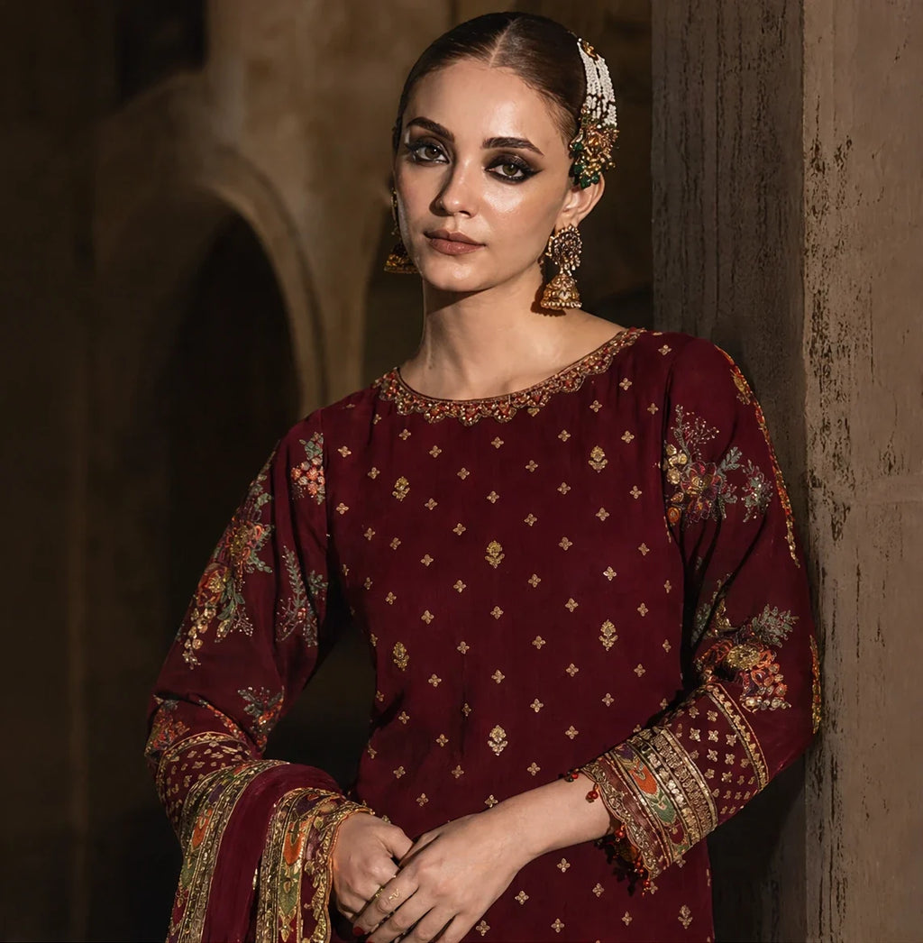 Hijr - 3-Piece Chiffon Festive Edit