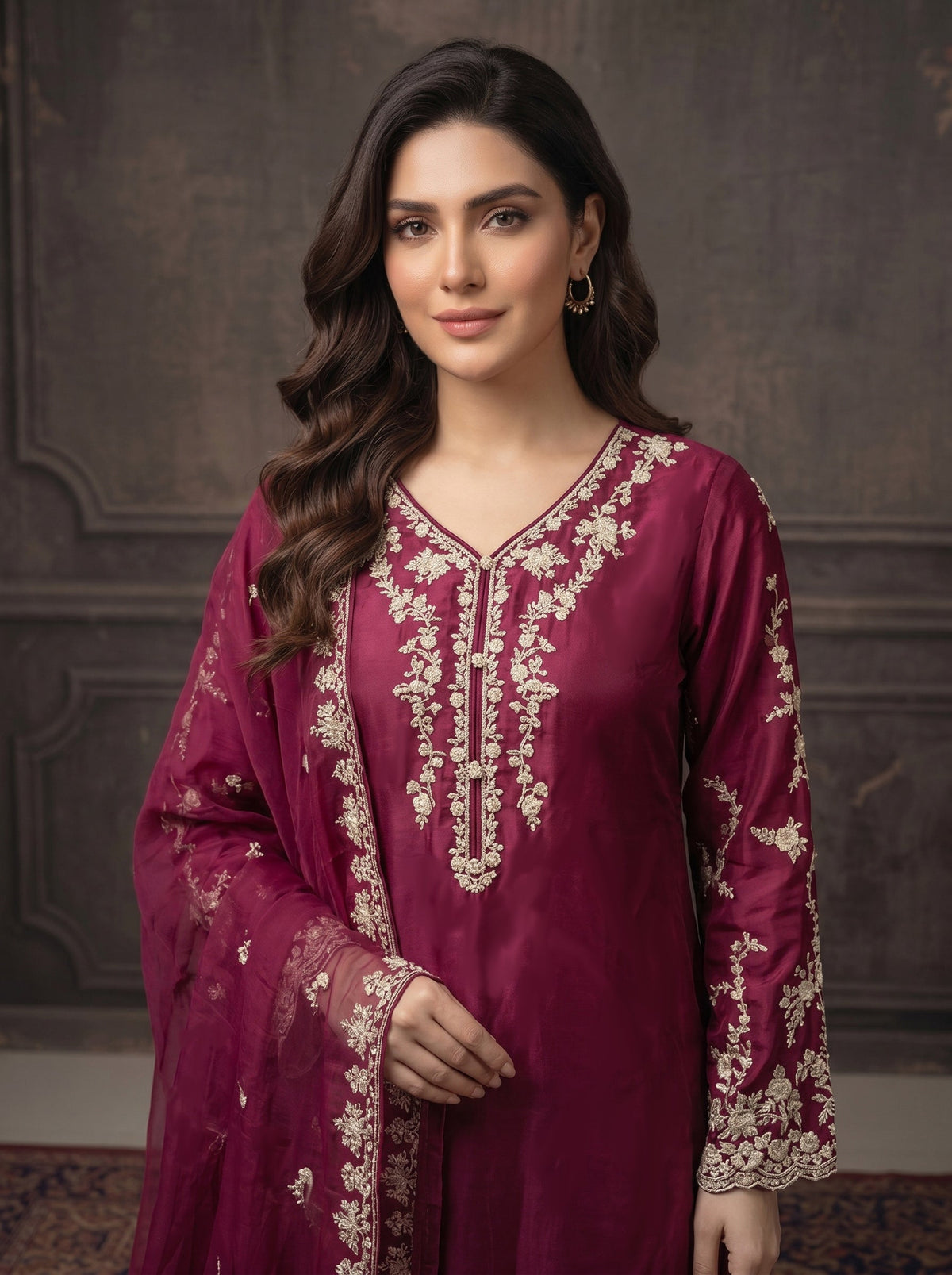 Sherrys Silk - Magenta