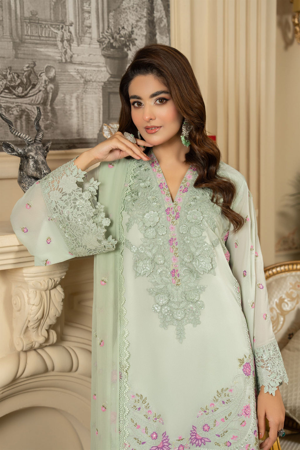 Pastel Sage Green - F-464