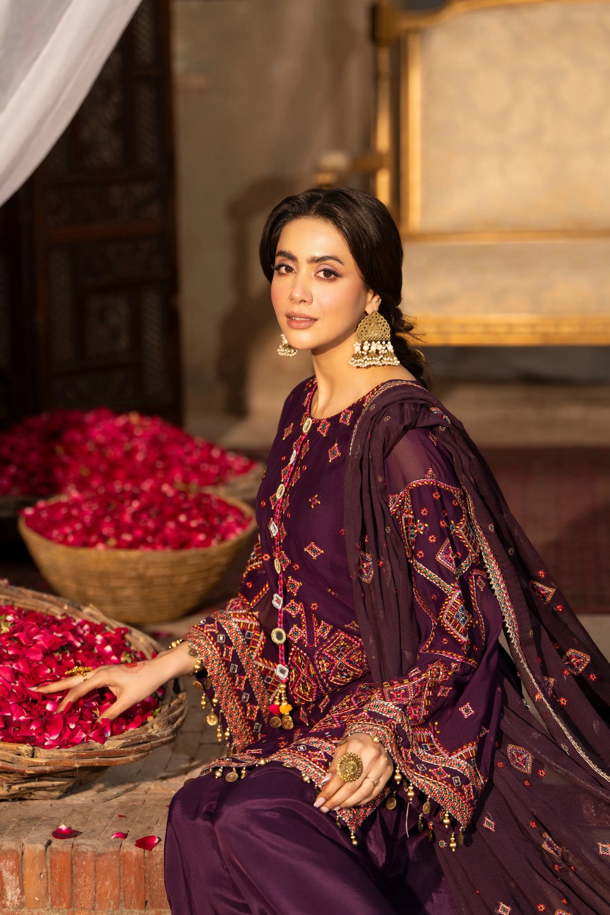 Karma - Saj Dhaj -F-527 Plum