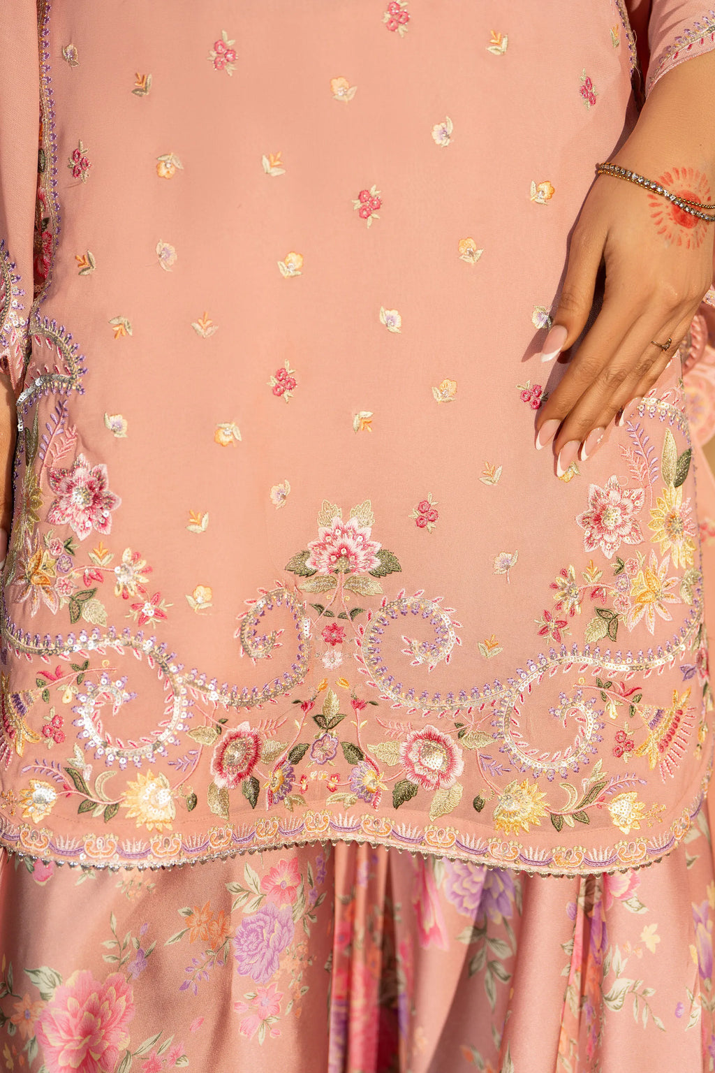 Karma - Saj Dhaj - F-524 Baby Pink