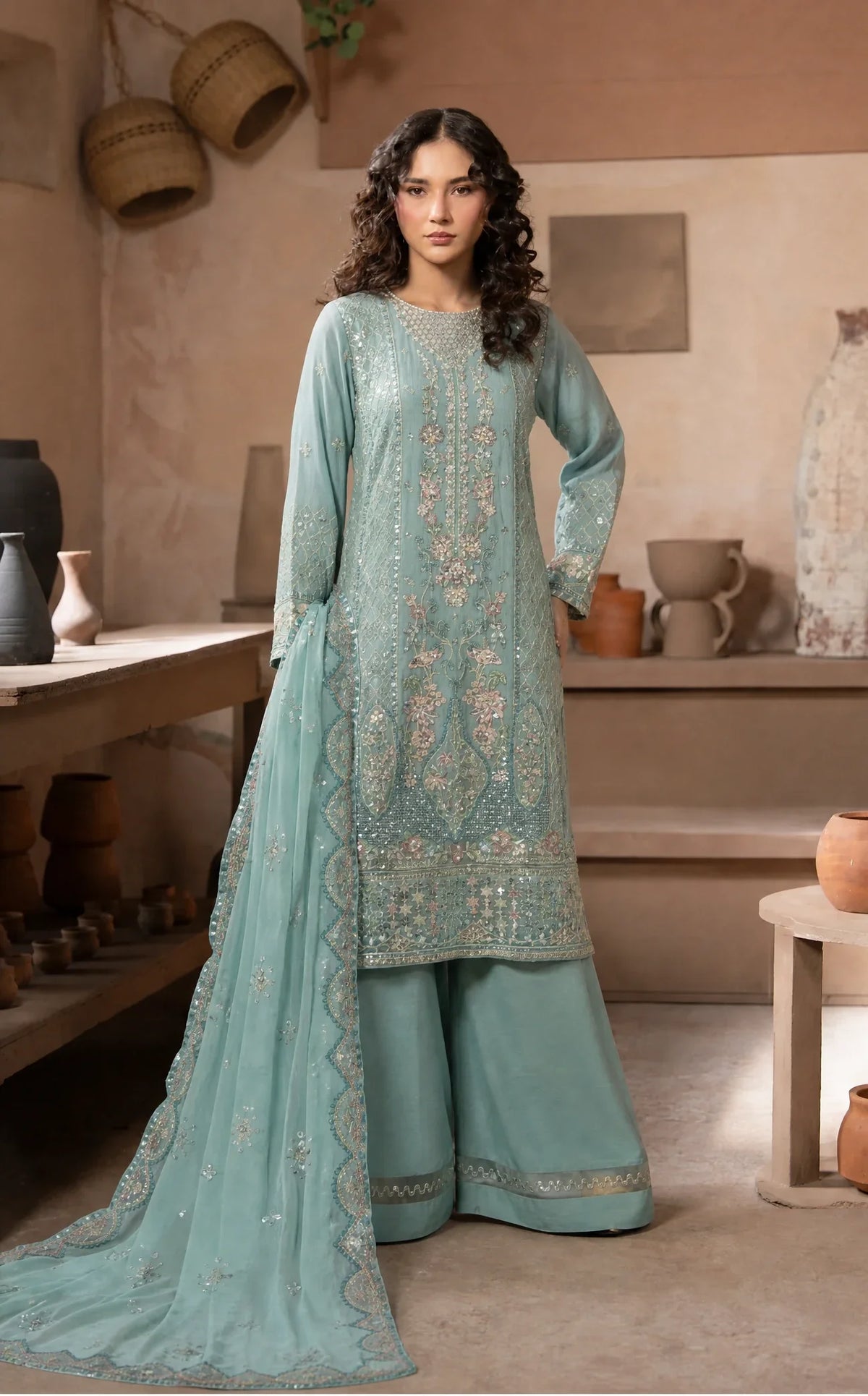 Khwaab - 3-Piece Chiffon Festive Edit