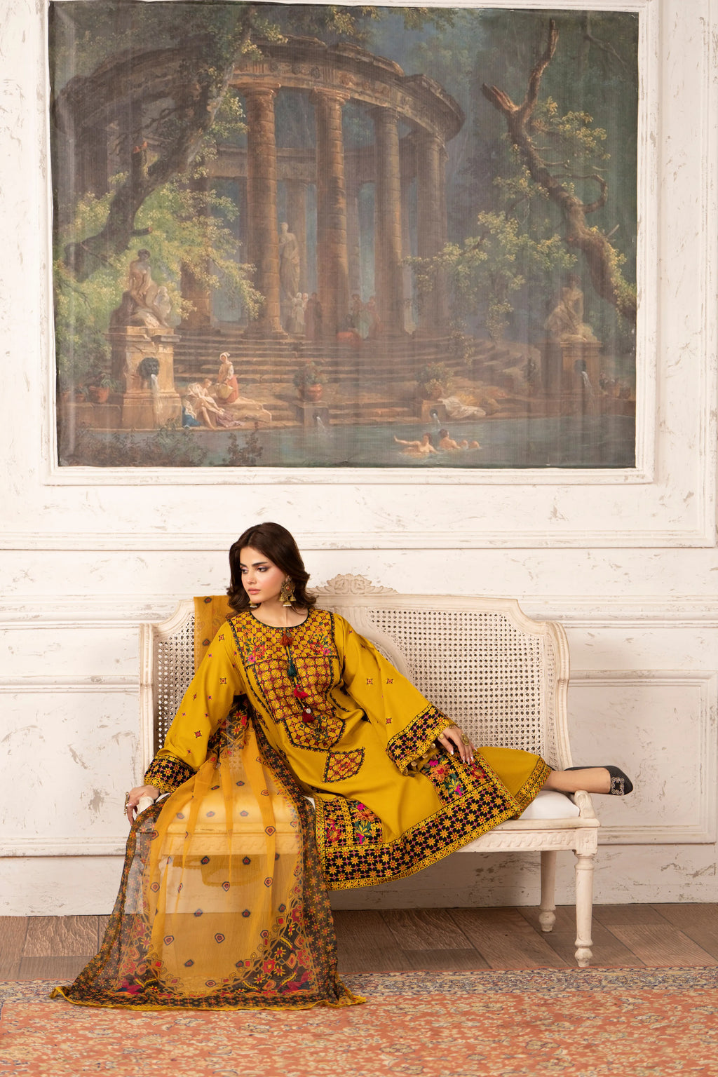 KC-1567- Saffron Folk